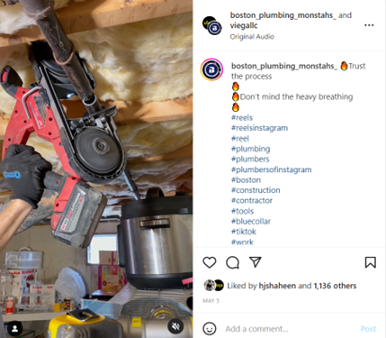 Boston Plumbing Monstahs Instagram