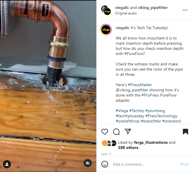 Transition from copper to PEX in 7 seconds